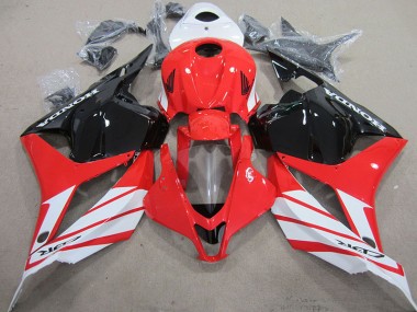 Abs Motocicleta Plásticos CBR 600RR 2009-2012 - Vermelho Preto Branco