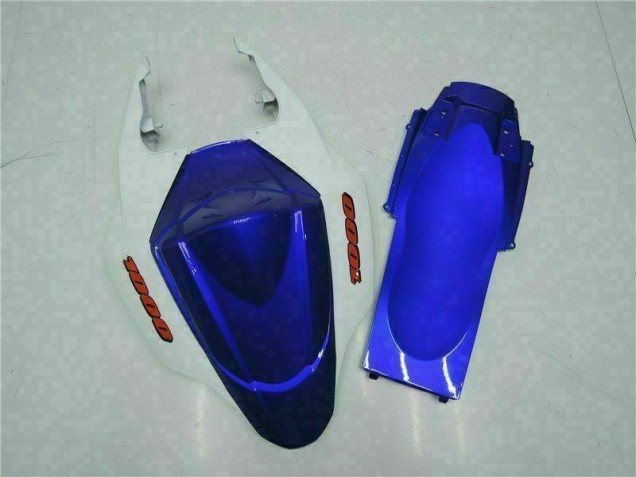 Abs Motocicleta Plásticos GSXR 1000 K7 2007-2008 - Azul