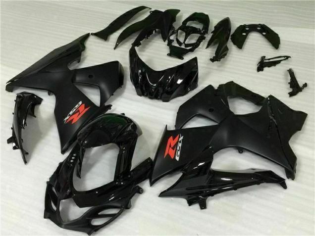 Abs Motocicleta Plásticos GSXR 1000 K9 2009-2016 - Preto