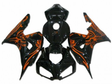 Carenagem Moto CBR 1000RR 2006-2007 - Castanho Preto