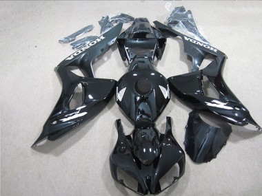 Carenagem Moto CBR 1000RR 2006-2007 - Preto Branco Decalque