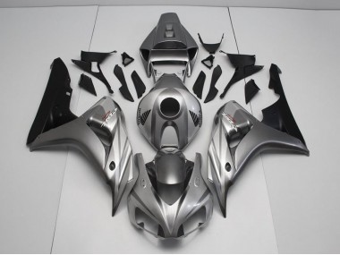 Carenagem Moto CBR 1000RR 2006-2007 - Preto & Cinzento