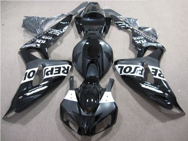 Carenagem Moto CBR 1000RR 2006-2007 - Preto Repsol