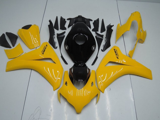 Carenagem Moto CBR 1000RR 2008-2011 - Amarelo & Preto Carenagem Moto CBR 1000RR 2008-2011 - Amarelo & Preto