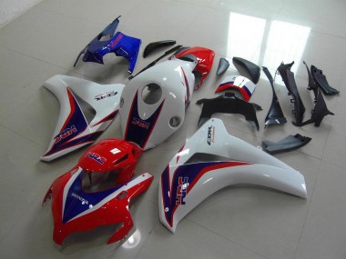 Carenagem Moto CBR 1000RR 2008-2011 - HRC & Vermelho Tail