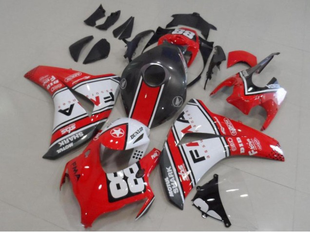Carenagem Moto CBR 1000RR 2008-2011 - Laranja Fiamm 88