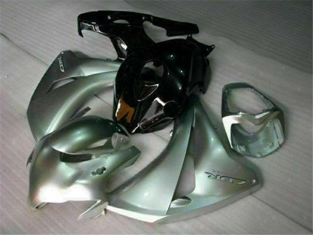 Carenagem Moto CBR 1000RR 2008-2011 - Prata Preto Carenagem Moto CBR 1000RR 2008-2011 - Prata Preto