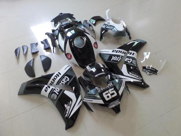 Carenagem Moto CBR 1000RR 2008-2011 - Preto Castrol 65
