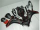 Carenagem Moto CBR 1000RR 2008-2011 - Preto Fosco Vermelho