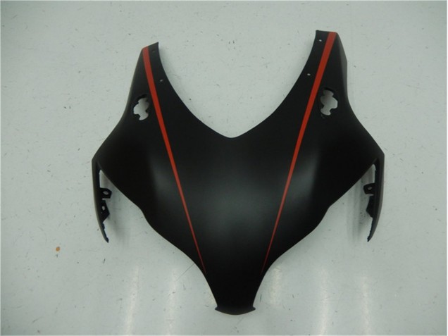 Carenagem Moto CBR 1000RR 2008-2011 - Preto Fosco Vermelho