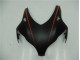 Carenagem Moto CBR 1000RR 2008-2011 - Preto Fosco Vermelho