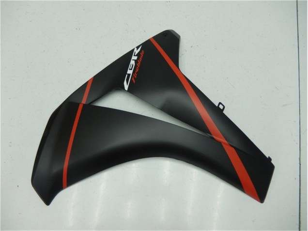 Carenagem Moto CBR 1000RR 2008-2011 - Preto Fosco Vermelho