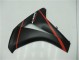 Carenagem Moto CBR 1000RR 2008-2011 - Preto Fosco Vermelho