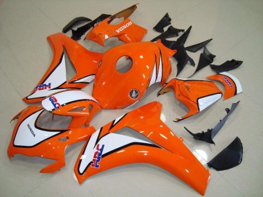 Carenagem Moto CBR 1000RR 2008-2011 - Sunset Laranja HRC