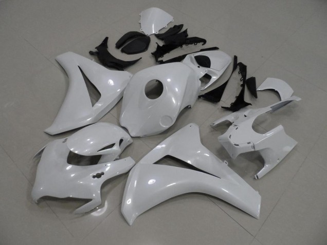 Carenagem Moto CBR 1000RR 2008-2011 - Totalmente Branco Pérola