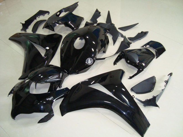 Carenagem Moto CBR 1000RR 2008-2011 - Tudo Preto & Sem Decalques Carenagem Moto CBR 1000RR 2008-2011 - Tudo Preto & Sem Decalques