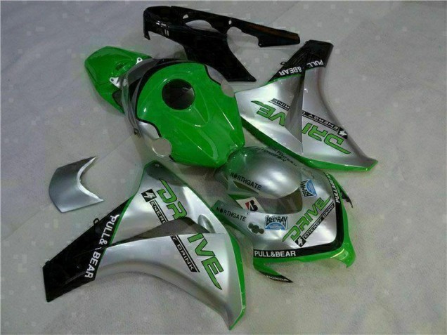 Carenagem Moto CBR 1000RR 2008-2011 - Verde Prata