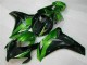 Carenagem Moto CBR 1000RR 2008-2011 - Verde Preto Carenagem Moto CBR 1000RR 2008-2011 - Verde Preto