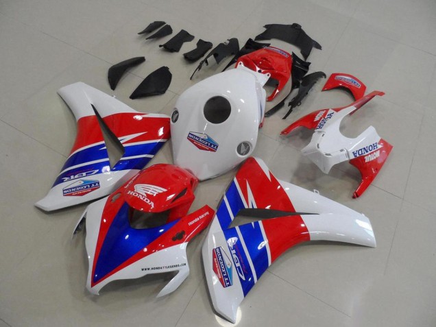 Carenagem Moto CBR 1000RR 2008-2011 - Vermelho Branco TT Legends Carenagem Moto CBR 1000RR 2008-2011 - Vermelho Branco TT Legends
