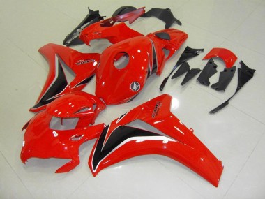 Carenagem Moto CBR 1000RR 2008-2011 - Vermelho Preto Prata