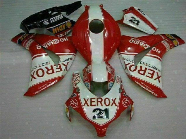 Carenagem Moto CBR 1000RR 2008-2011 - Vermelho Xerox 21