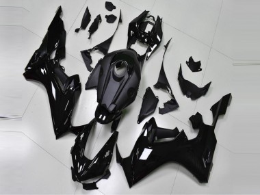Carenagem Moto CBR 1000RR 2017-2023 - Brilhante Preto Fosco
