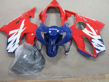 Carenagem Moto CBR 600 F4 1999-2000 - Azul Vermelho