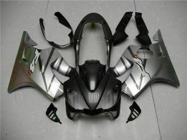 Carenagem Moto CBR 600 F4i 2004-2007 - Prata Preto