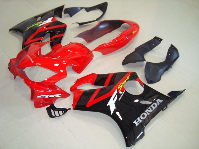 Carenagem Moto CBR 600 F4i 2004-2007 - Vermelho Preto Vermelho Tail Carenagem Moto CBR 600 F4i 2004-2007 - Vermelho Preto Vermelho Tail