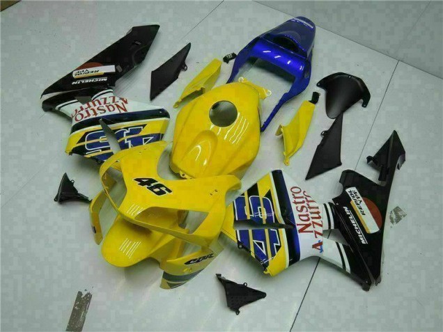 Carenagem Moto CBR 600RR 2003-2004 - Amarelo