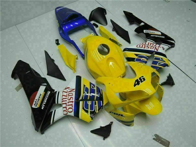 Carenagem Moto CBR 600RR 2003-2004 - Amarelo