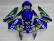 Carenagem Moto CBR 600RR 2003-2004 - Azul Verde Movistar Castrol Carenagem Moto CBR 600RR 2003-2004 - Azul Verde Movistar Castrol