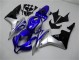 Carenagem Moto CBR 600RR 2007-2008 - Azul Prata Preto