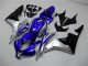 Carenagem Moto CBR 600RR 2007-2008 - Azul Prata Preto