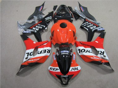 Carenagem Moto CBR 600RR 2007-2008 - Laranja Preto Repsol
