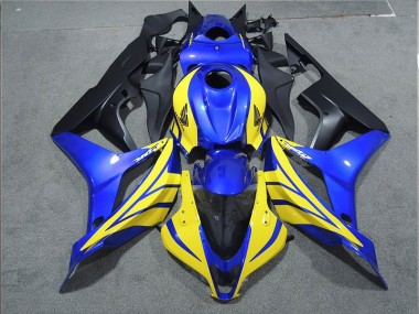 Carenagem Moto CBR 600RR 2007-2008 - Preto Azul Amarelo