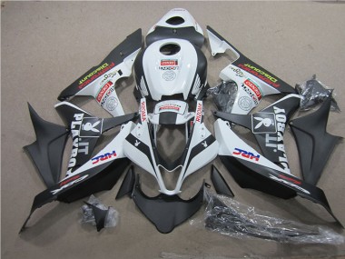 Carenagem Moto CBR 600RR 2007-2008 - Preto Branco HRC