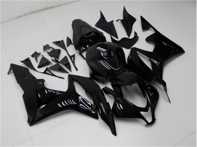 Carenagem Moto CBR 600RR 2007-2008 - Preto Brilhante