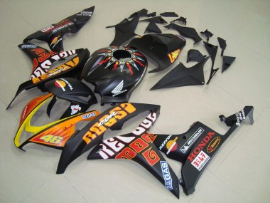 Carenagem Moto CBR 600RR 2007-2008 - Preto Fosco Rossi