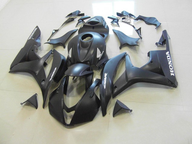 Carenagem Moto CBR 600RR 2007-2008 - Preto Fosco Versão de Corrida