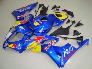 Carenagem Moto CBR 600RR 2007-2008 - Red Bull