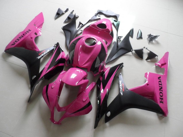 Carenagem Moto CBR 600RR 2007-2008 - Rosa Preto