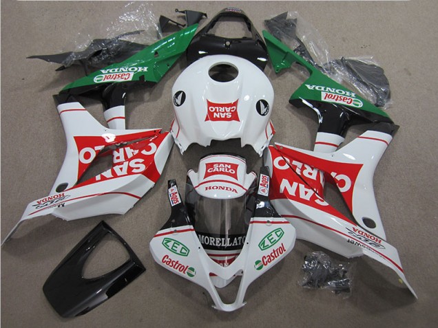 Carenagem Moto CBR 600RR 2007-2008 - Vermelho Branco San Carlo Carenagem Moto CBR 600RR 2007-2008 - Vermelho Branco San Carlo