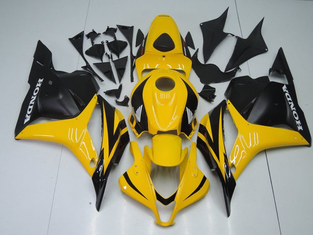 Carenagem Moto CBR 600RR 2009-2012 - Amarelo Preto