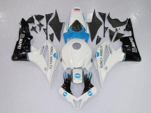 Carenagem Moto CBR 600RR 2009-2012 - Branco Azul Preto Carenagem Moto CBR 600RR 2009-2012 - Branco Azul Preto