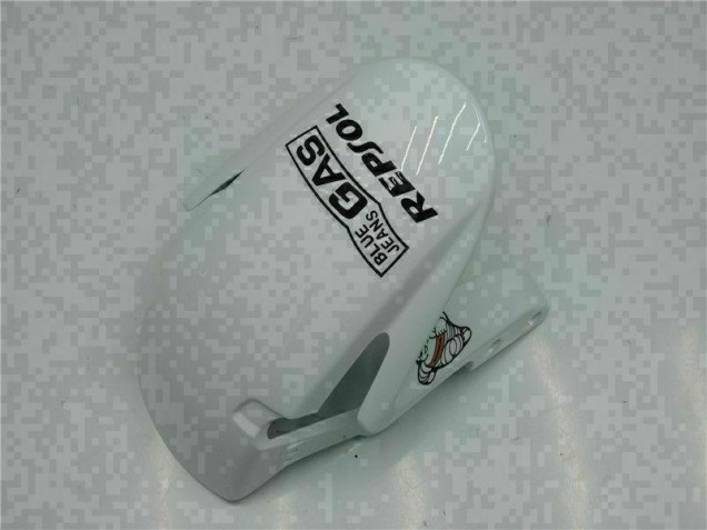 Carenagem Moto CBR 600RR 2009-2012 - Branco Laranja Repsol