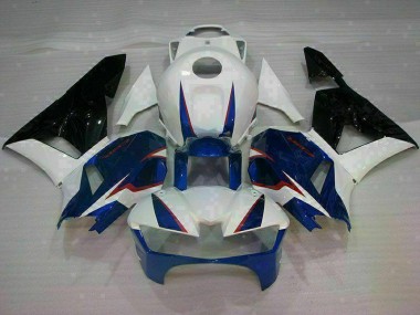 Carenagem Moto CBR 600RR 2013-2021 - Azul Branco