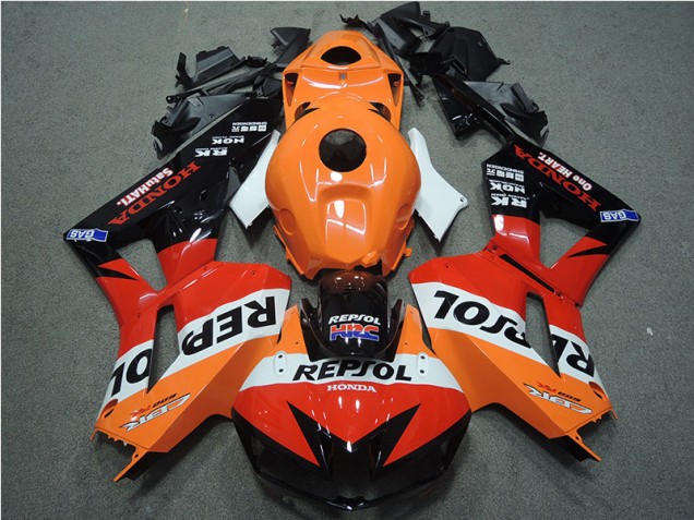 Carenagem Moto CBR 600RR 2013-2021 - Laranja Repsol HRC Carenagem Moto CBR 600RR 2013-2021 - Laranja Repsol HRC