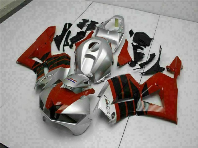 Carenagem Moto CBR 600RR 2013-2021 - Vermelho Prata Carenagem Moto CBR 600RR 2013-2021 - Vermelho Prata