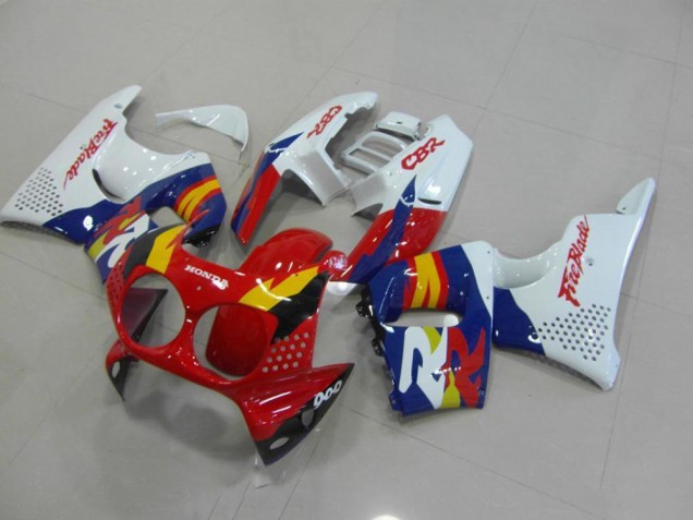Carenagem Moto CBR 900RR 893 1994-1995 - Vermelho Azul Branco Carenagem Moto CBR 900RR 893 1994-1995 - Vermelho Azul Branco